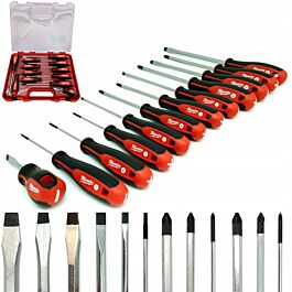 MILWAUKEE TRI LOBE 12 PIECE SCREWDRIVER SET | ECA Toolfast