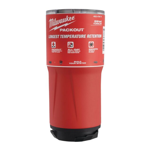 MILWAUKEE PACKOUT 591ML TUMBLER