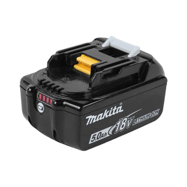 MAKITA 18V 5.0AH BATTERY BL1850B WITH LED INDICATOR