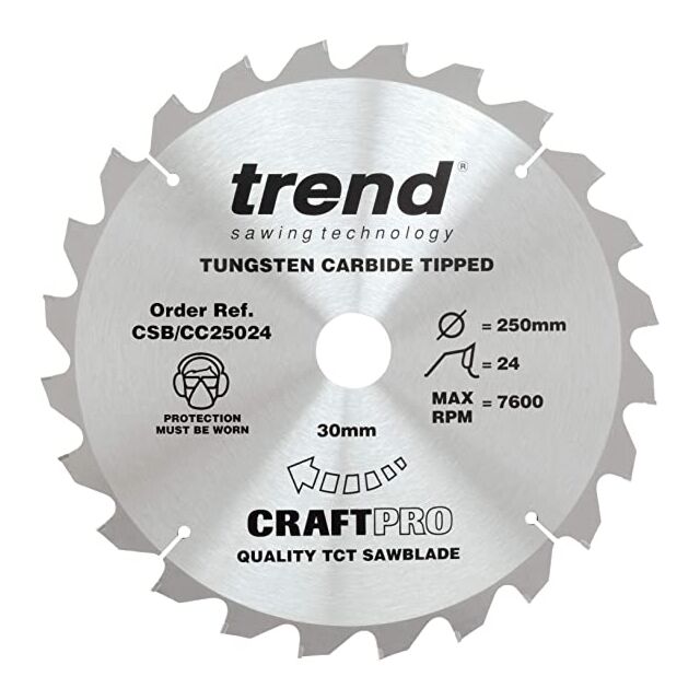 CSB/CC25024 TREND 250MM 24T BLADE