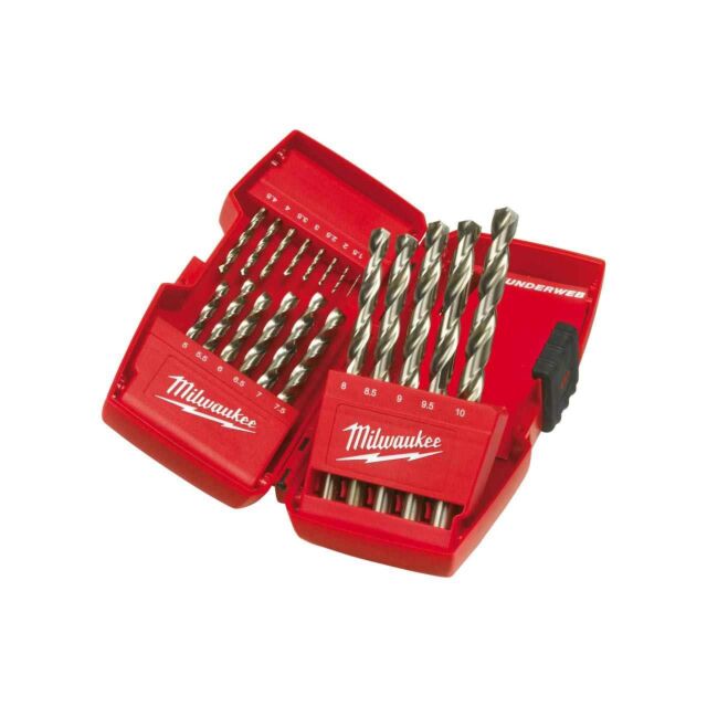 MILWAUKEE THUNDERWEB HSS-G 4932352374 DRILL SET 19 PIECE