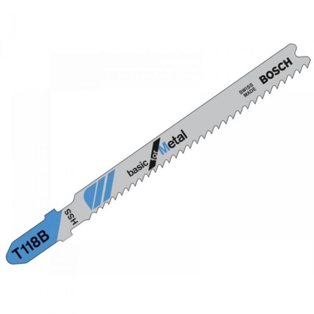 JIGSAW BLADE T118B 5 PACK 2608631014