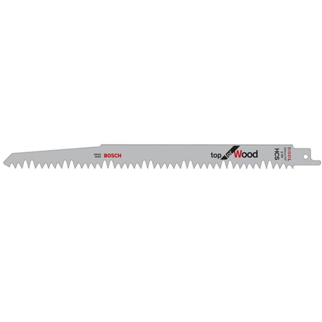 RECIPRO BLADES S1531L 5 PACK WOOD CUTTING 9" BOSCH