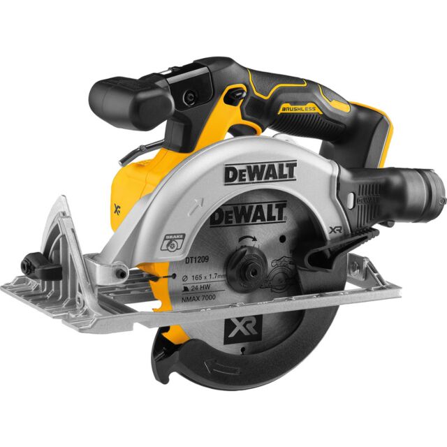 DEWALT DCS565N 18V B/LESS 165MM CIRCULAR SAW BODY ONLY