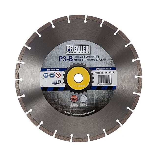 300MM X 20MM P3-B DIAMOND BLADE DP15015 3 STAR