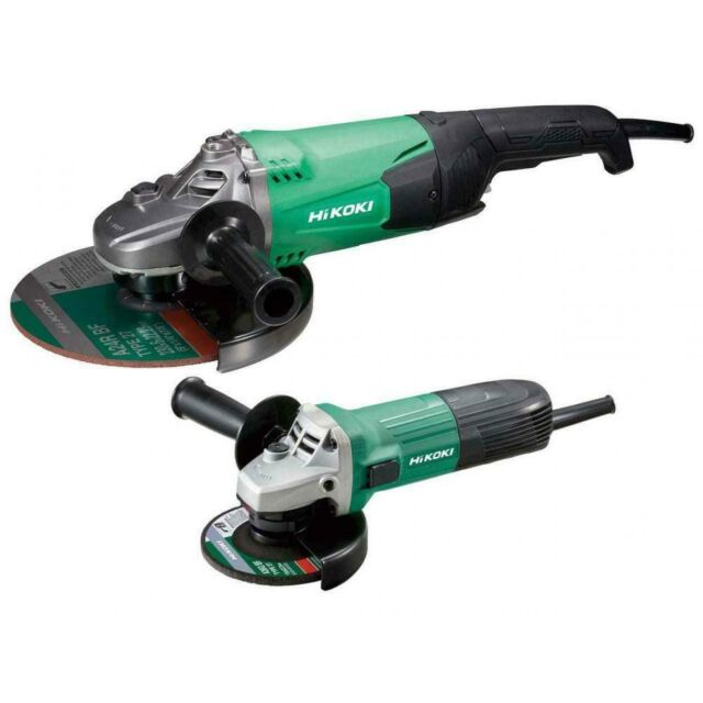 HIKOKI GRINDER TWIN 110V 230MM + 115MM G23ST G12STX