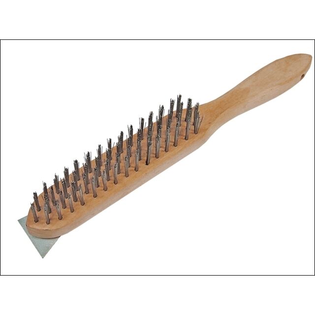 FAI6804S WIRE BRUSH 4 ROW SCRAPER