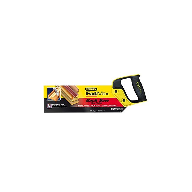 STANLEY 2-17-199 FAT MAX BACK SAW (TENON SAW)