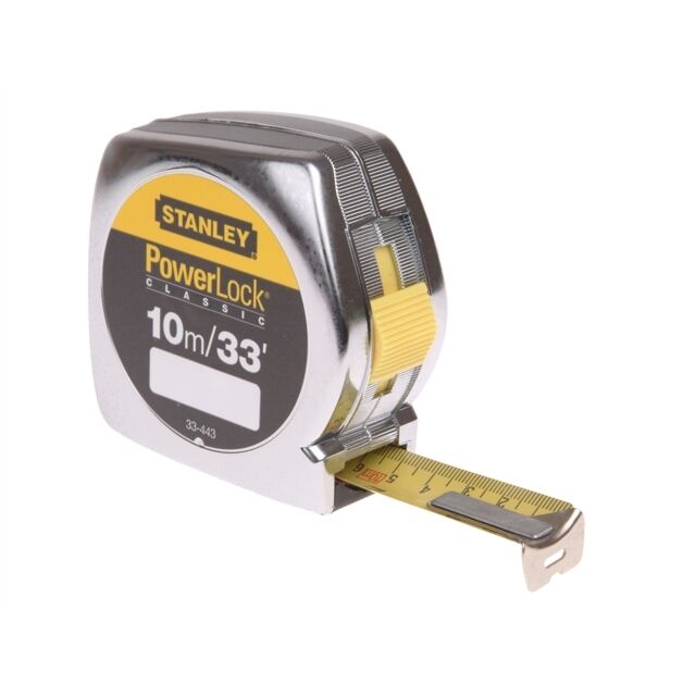 STANLEY 33-443 POWERLOCK TAPE 10 METRE