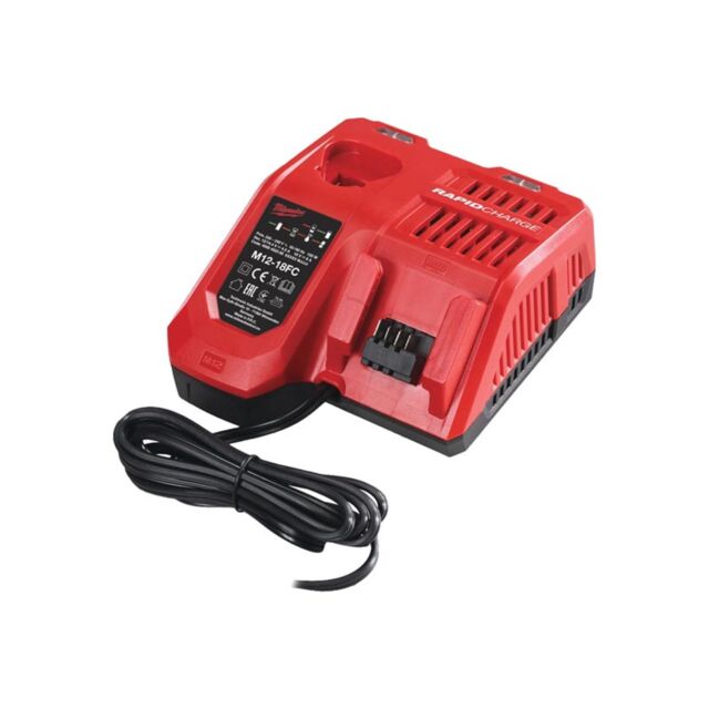 MILWAUKEE 12V - 18V CHARGER M1218FC (RAPID CHARGER)