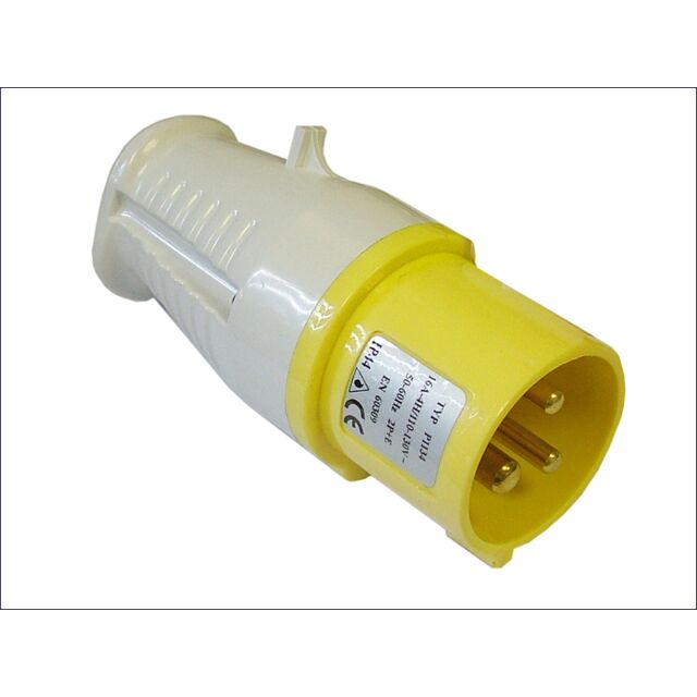 16 AMP 110 VOLT YELLOW PLUG