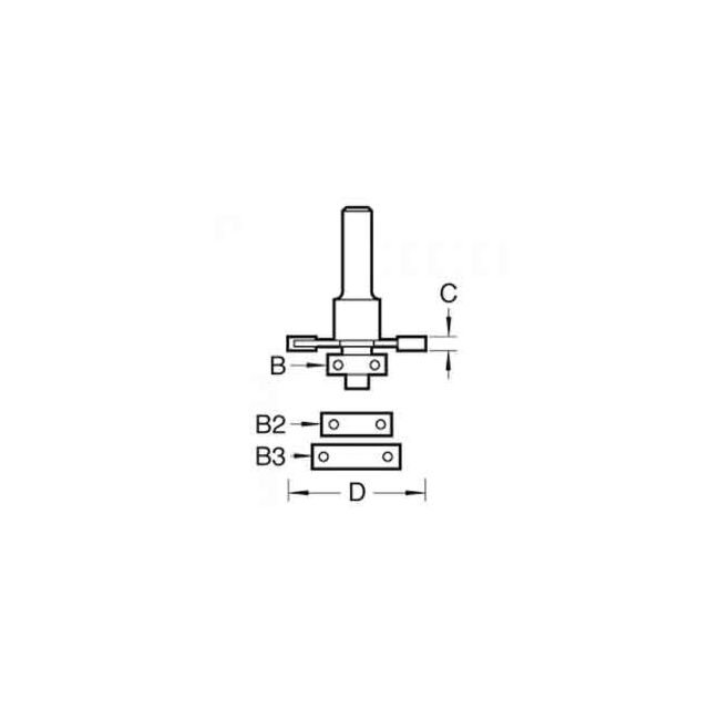 TREND C152 TC 1/2" BISCUIT JOINTER