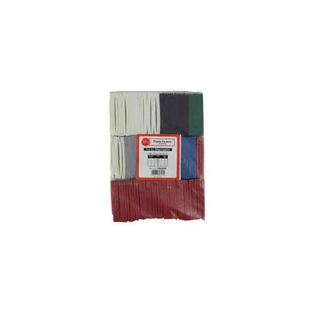 TIMCO ASSORTED FLAT PACKERS (200 BAG) 1MM TO 6MM