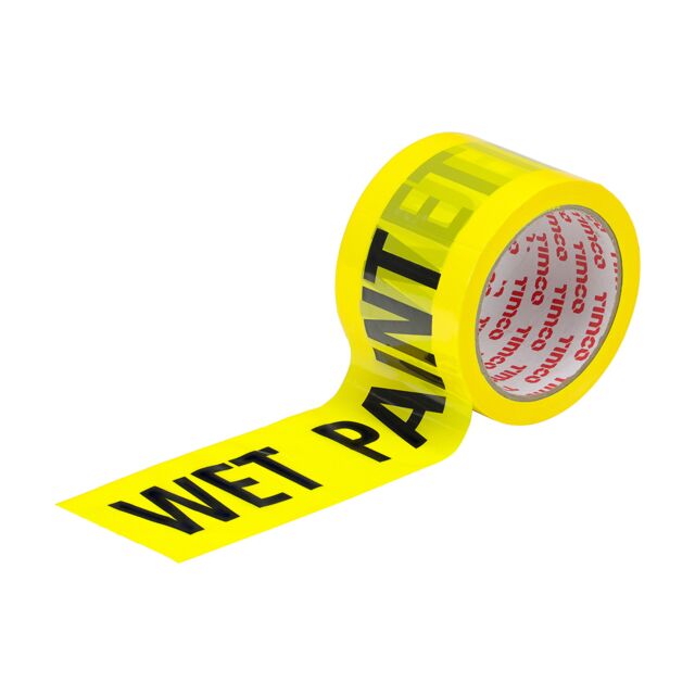 WPT100 WET PAINT TAPE 100M ROLL