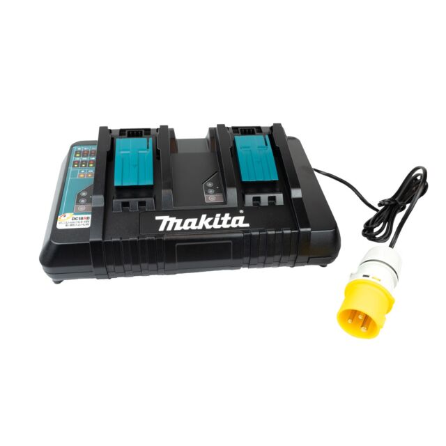 MAKITA DC18RD 18V LXT 110V TWIN FAST CHARGER DC18RD/1