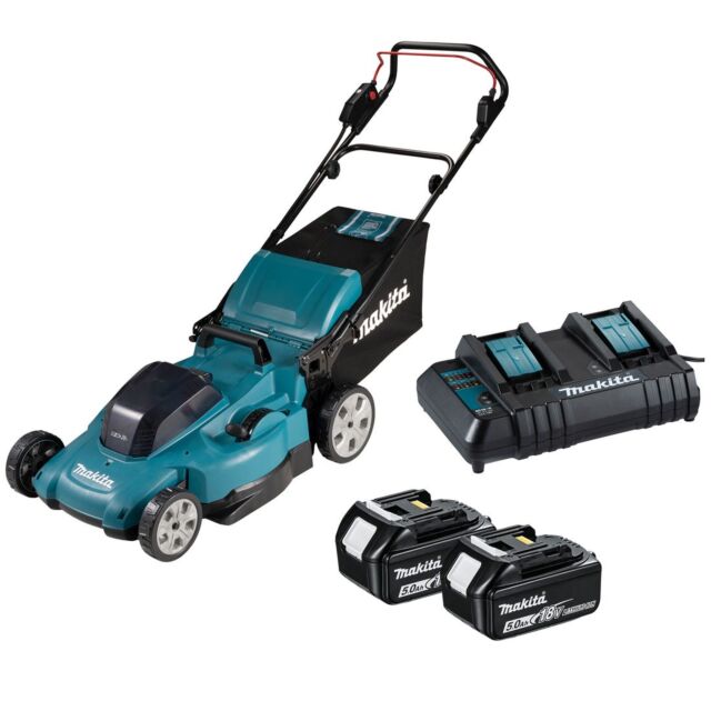 MAKITA DLM538 36V 2X18V LXT 53CM LAWNMOWER 2X5AH DC18SH