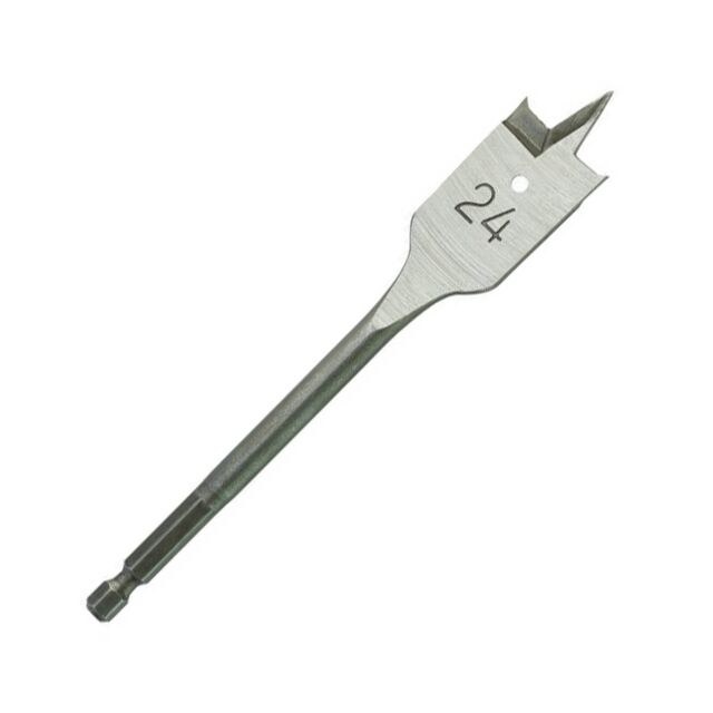 MILWAUKEE FLAT BIT 24MM BORING 160MM LONG 4932363140