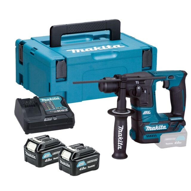 MAKITA HR166DSMJ 12V CXT SDS+ HAMMER DRILL 2 X 4.0AH BATTERIES