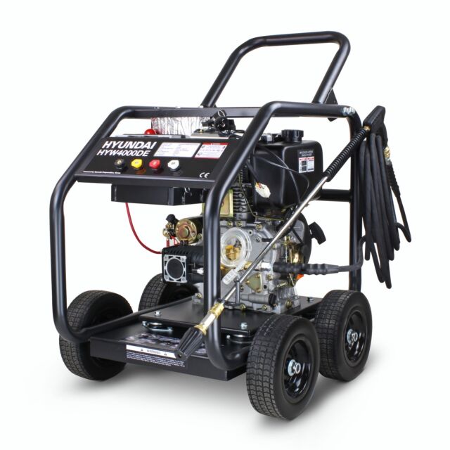 Hyundai Diesel Pressure Washer 4000psi 498cc 15L/min