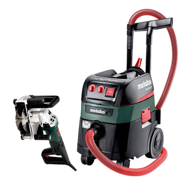 METABO MFE40 WALL CHASER + ASR35MACP EXTRACTOR 240V