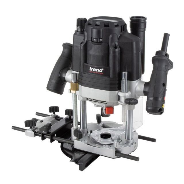 TREND T8EK 2200 WATT PLUNGE ROUTER 1/2" DUAL MODE 110V