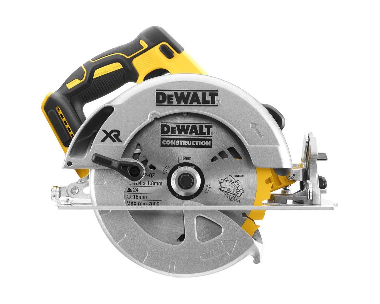 Dewalt xr circular saw brushless sale