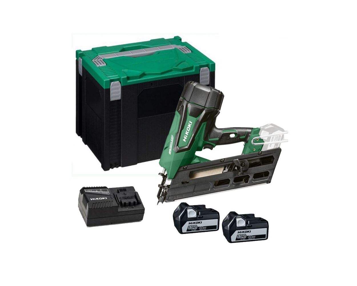 HIKOKI NR1890DCJPZ 1ST FIX NAILER 2 X 5.0AH FIRST FIX ECA Toolfast