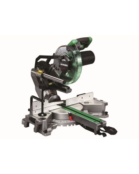 HIKOKI C8FSHG MITRE SAW 110V 216MM SLIDE COMPOUND LASER