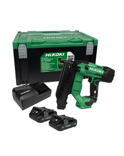 HIKOKI NT1850DFJXZ 18V 18GA BRAD NAILER 2 X 2.0AH