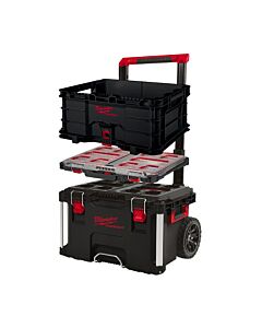 MILWAUKEE PACKOUT 3 PIECE TROLLEY SET