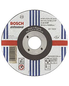 BOSCH 115MM METAL CUT DISC FLAT 2608 600 318