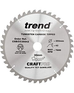 CSB/CC25542 TREND 255MM 42T BLADE