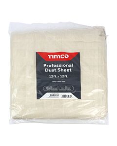 CDS1212 12 X 12FT DUST SHEET COTTON