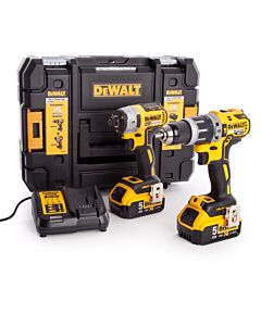 DEWALT DCK266P2T 18V XR TWIN DCD796 DCF887 2 X 5.0AH TSTAK