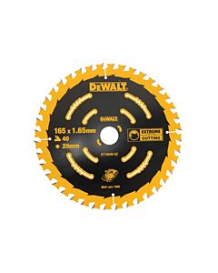 CORDLESS EXTREME 165x20x40T CIRCULAR SAW BLADE DT10640