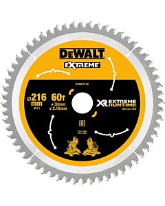 FLEXVOLT 216 x 30mm 60T MITRE SAW BLADE