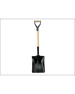 FAITHFULL WOODEN HANDLE SHOVEL FAIOSS2T SQ MOUTH T HANDLE