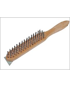 FAI6804S WIRE BRUSH 4 ROW SCRAPER