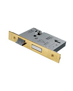 EUROSPEC LSB5525 5L SASHLOCK B.S. 2.1/2" BRASS (PVD)