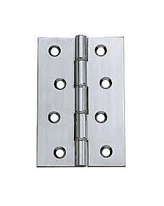 HDSSW5SC 4" SATIN CHROME HINGE HINGE PAIR ST/STEEL WASHERED