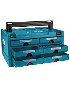 MAKITA P-84333 MAKPAC 6 DRAWER CONNECTOR CASE SET