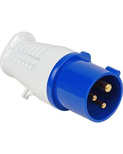 16 AMP CEEFORM 240V VOLT BLUE PLUG