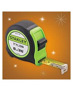 8m (26ft) Hi-Vis Tylon Tape Stanley