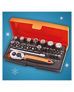 Bahco 1/4in Drive Socket Set