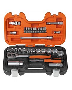 BAHCO 3/8in Drive Socket Set 34 Piece S330