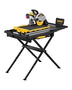 DEWALT D36000 110V WET TILE SAW C/W LEGSTAND