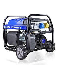 Hyundai 3.2kW / 4kVa* Electric Electric Site Petrol Generator