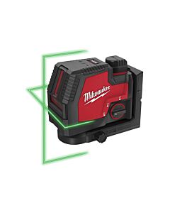 MILWAUKEE L4CLL-301 GREEN RECHARGEABLE CROSS LINE LASER